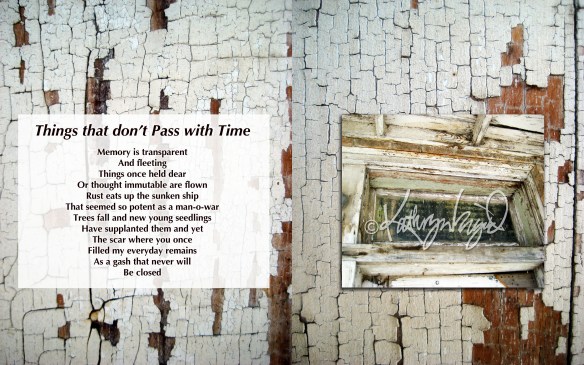 Alligatored paint and poem