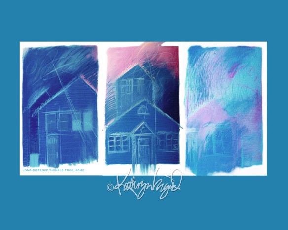 soft pastel on paper