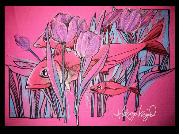 mixed media on paper