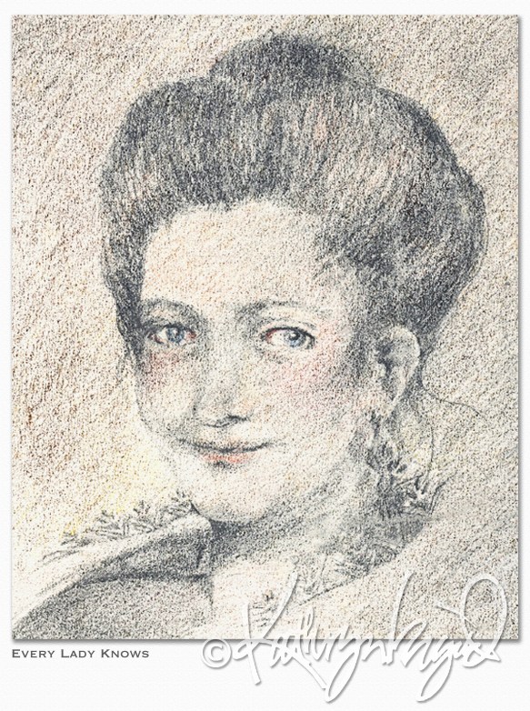 graphite and colored pencil on paper