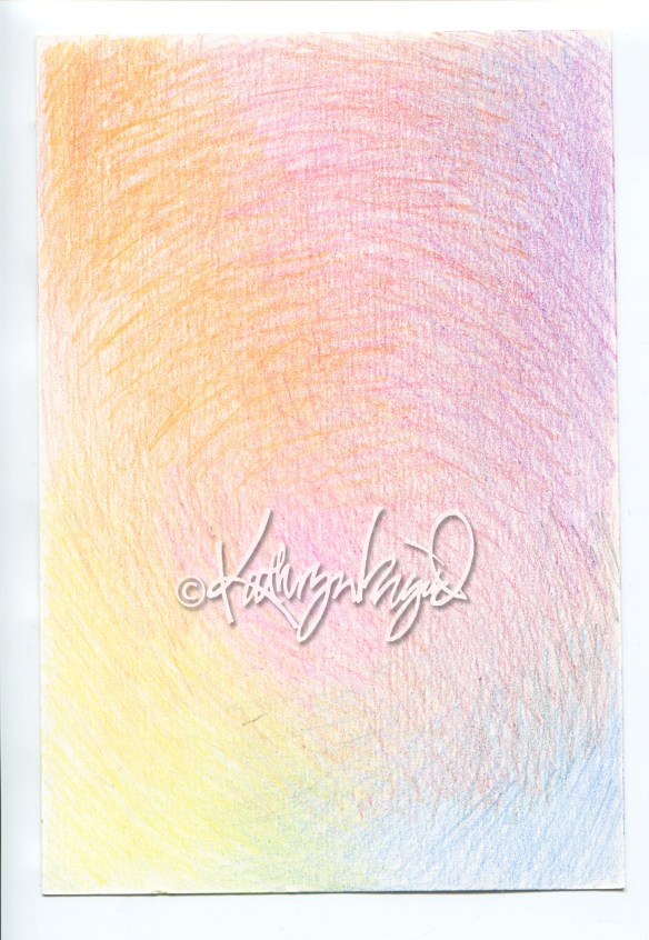 colored pencil on paper