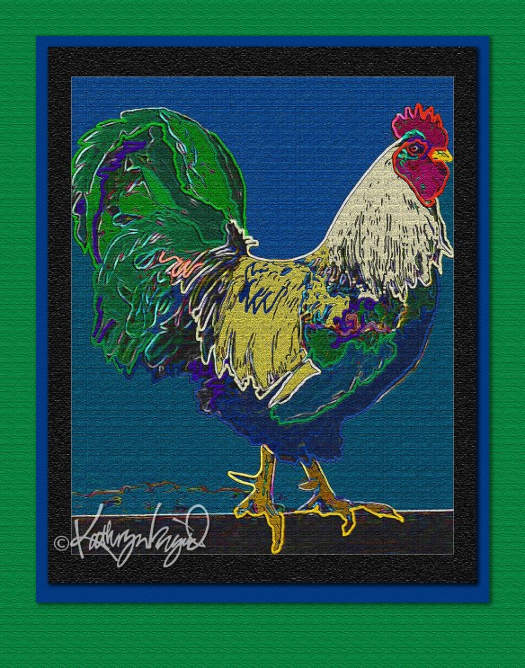 digital artwork from a photo by Cecilia G