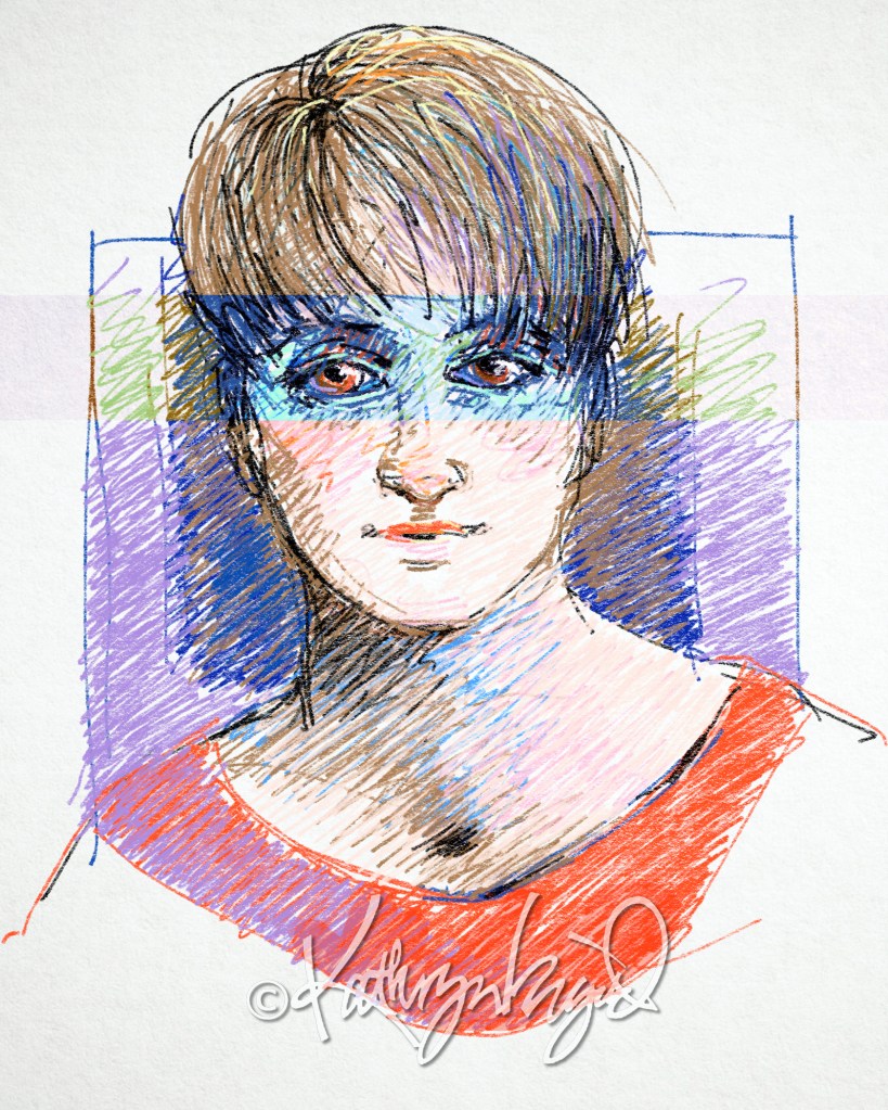 Digital illustration: My Brain is an Alien