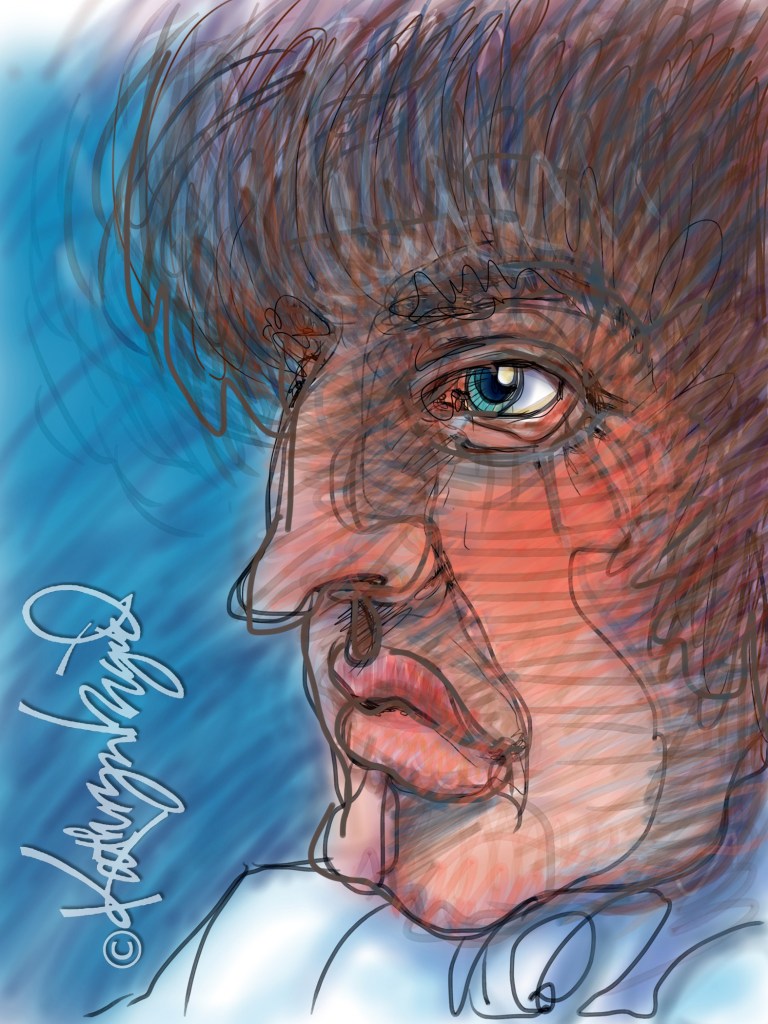 Digital illustration: I Play One on Television