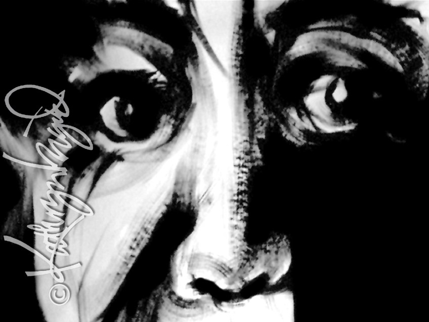 Acrylic on paper: Sneaking Up on Greatness