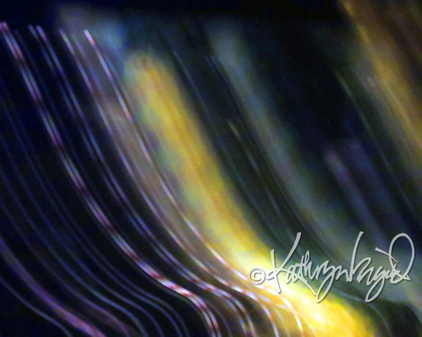 Digital illustration from a photo: Slide into Night