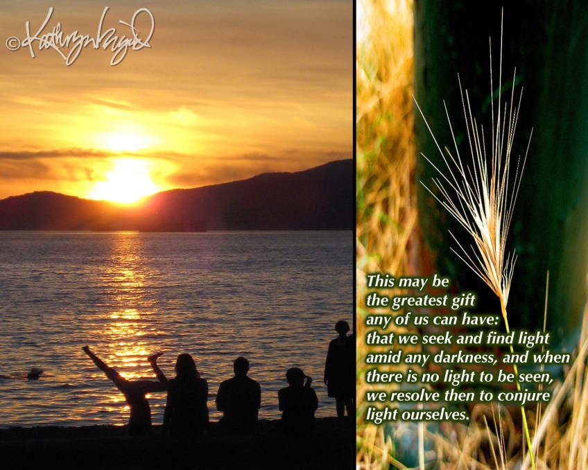 Photo montage + text: Solrosbarna 2: Greatest Gift