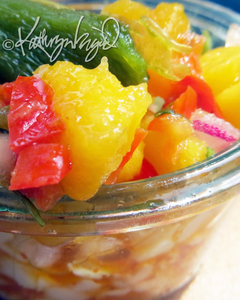 Photo: Scallop & Mango Ceviche