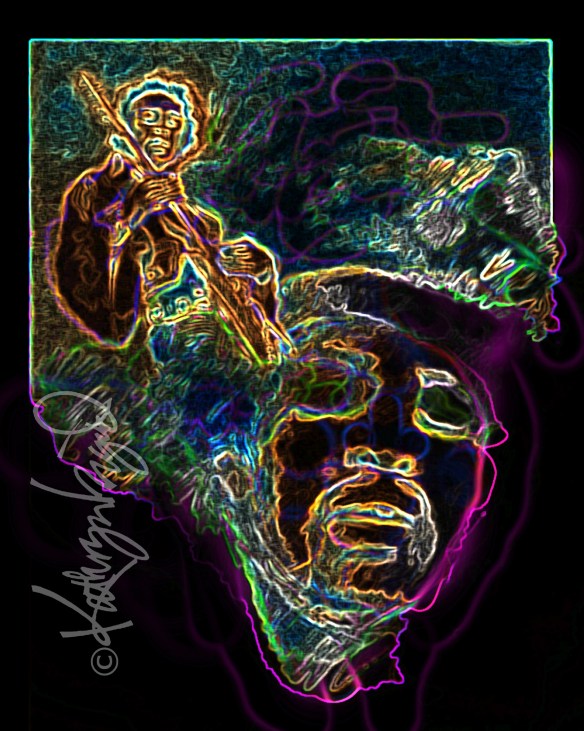 Digital illustration: Artifacts