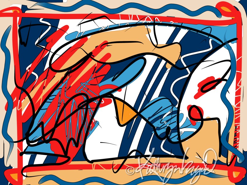 Digital illustration: Confetti