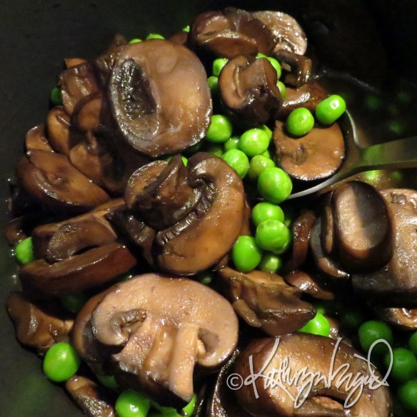 Photo: Mushrooms and Peas