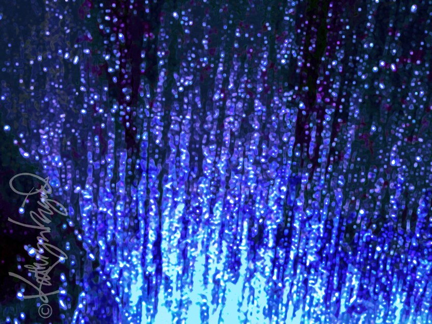 Digital illustration from a photo: Into Each Life