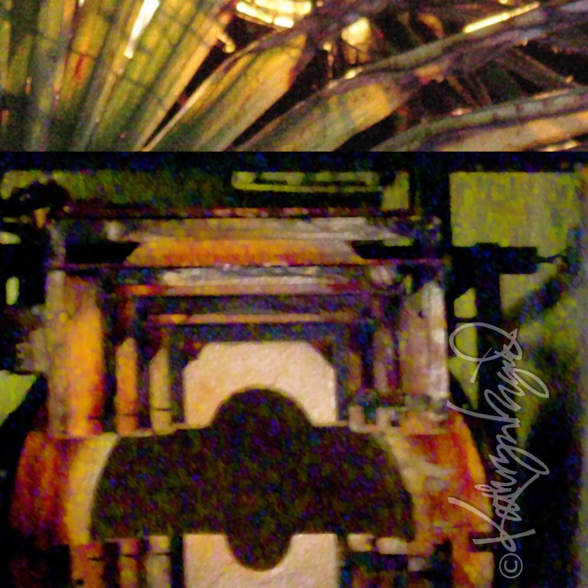 Digital illustration from a photo: Blurred Lines