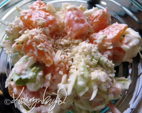 Photo: Clementine-Sesame Slaw