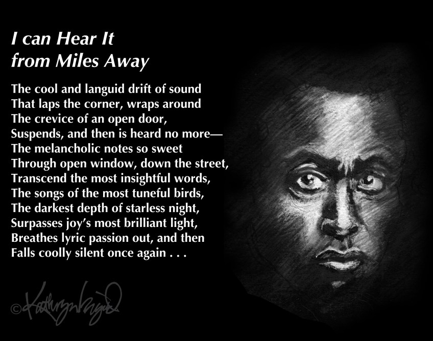 Digital illo + text: I can Hear It from Miles Away