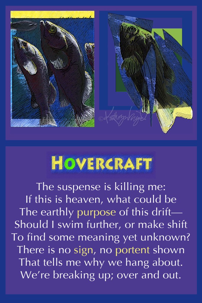 Digital illo + text: Hovercraft