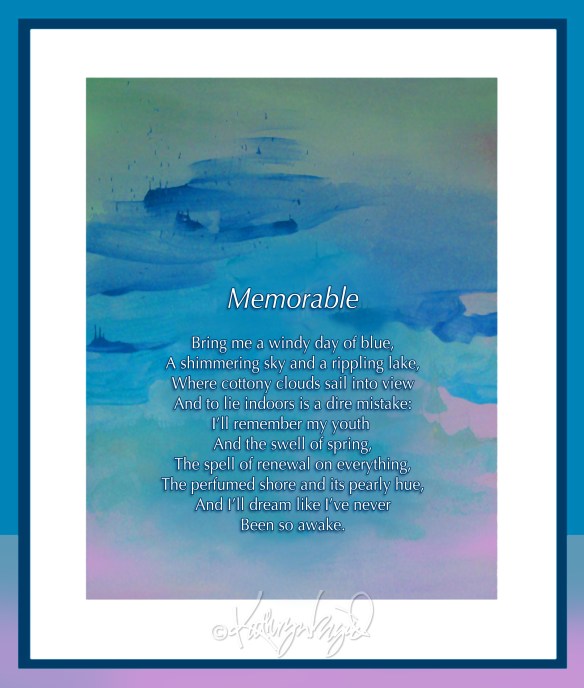 Digital illo + text: Memorable