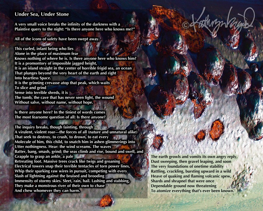 Photo + text: Under Sea, Under Stone 1