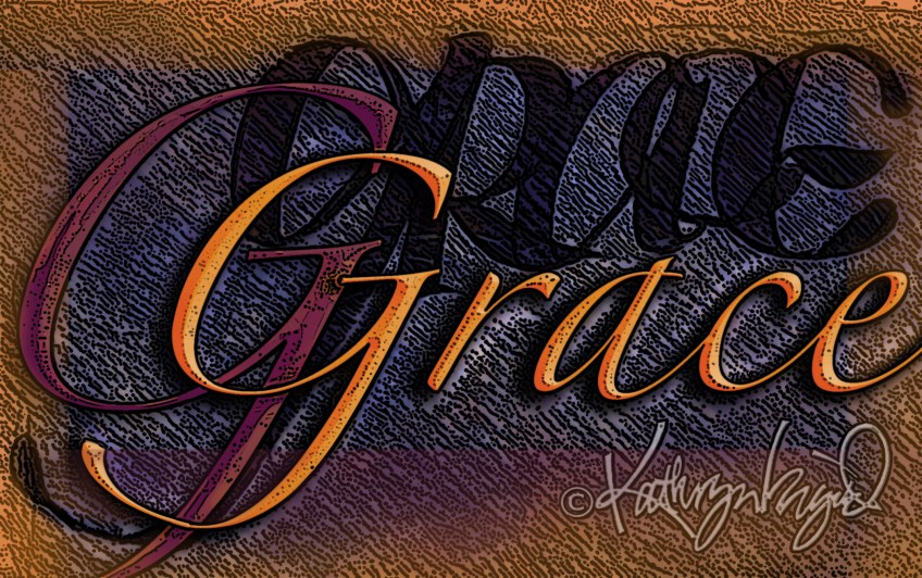Digital illo: Grace Again