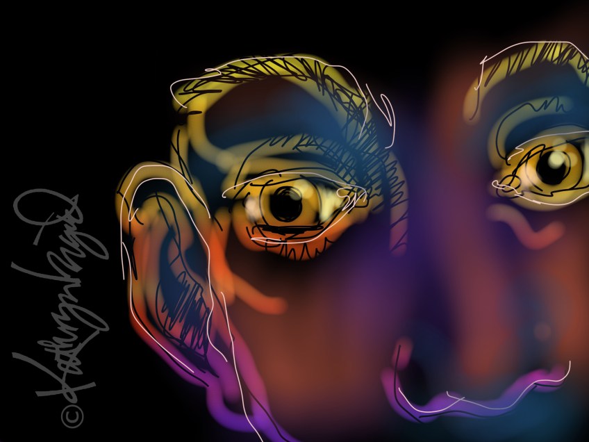 Digital illo: Not in Our Stars