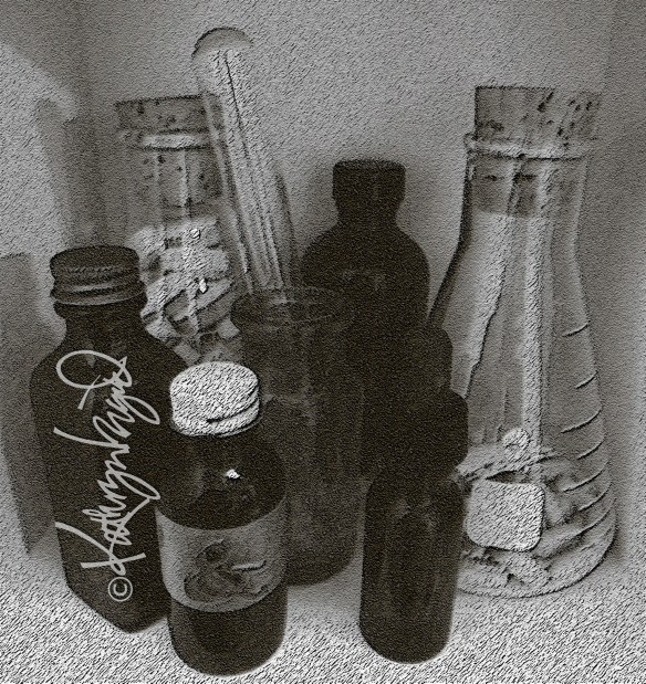 Digital illo from a photo: Going Viral