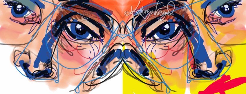 Digital illo: Ambivalence