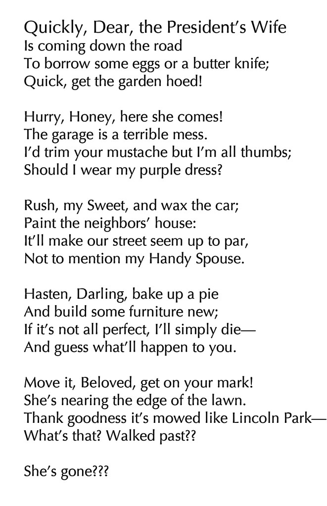 Text: Quickly, Dear!