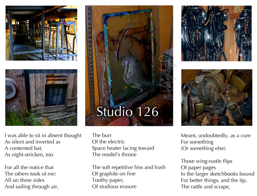 Photos + text: Studio 126, part 1
