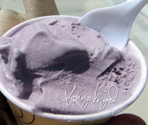 Photo: Black Raspberry Ice Cream