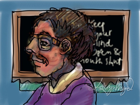 Digital illo: Things I've Learned