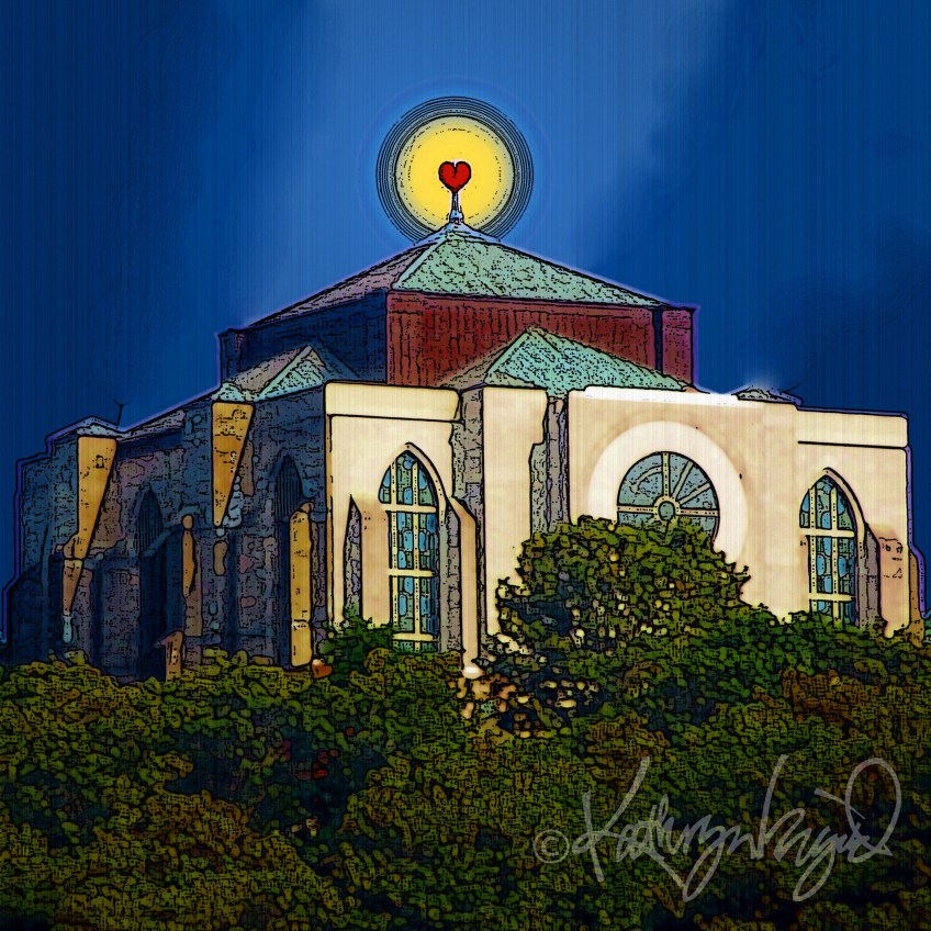 Digital illo from a photo: My Wholehearted Wish