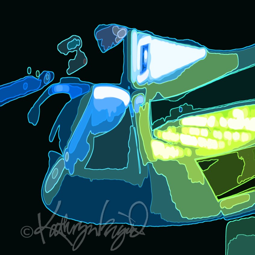 Digital illo: Muse 2