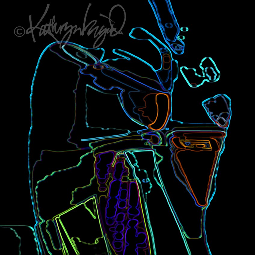 Digital illo: Muse 1