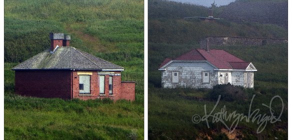 Digital illo from photos: Houses of Sorrow