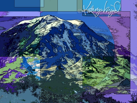 Digital illo: Our Mountain