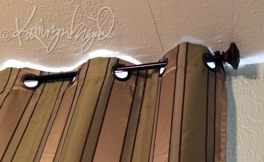 Photo: Fix That Curtain Rod, Dang It!