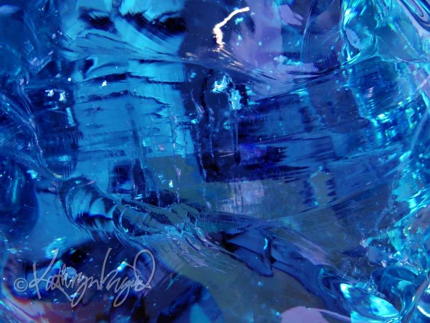 Digital illo from a photo: Deepest Blue