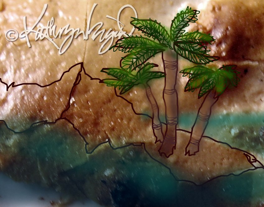 Digital illo from a Photo: A Marshmallow Paradise