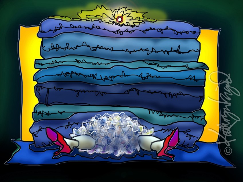 Digital illo: The Princes & the Pee