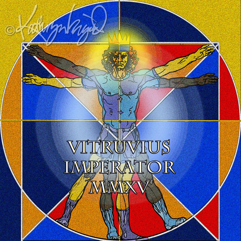Digital illo: Vitruvius Imperator MMXV