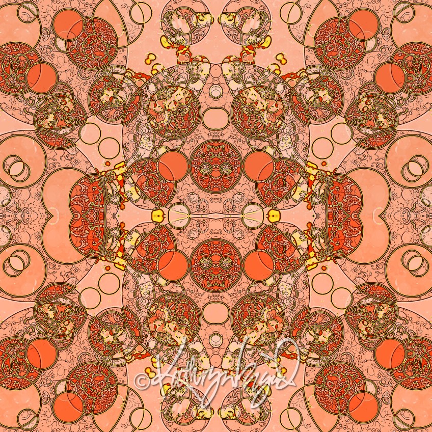 Digital illo: I'm Forever Blowing Bubbles