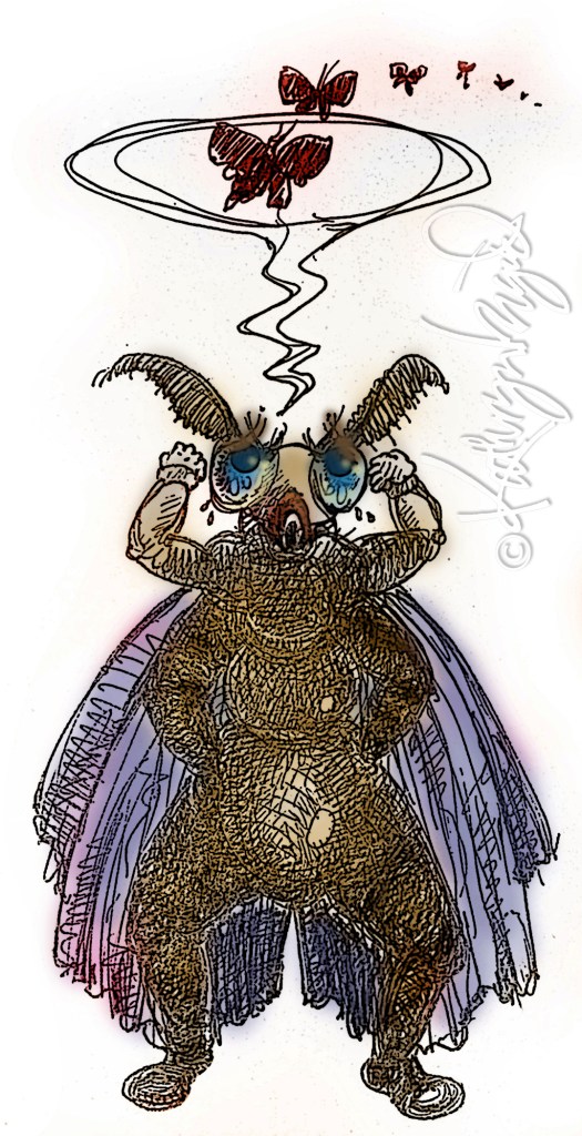 Digital illo: Another Moth Myth