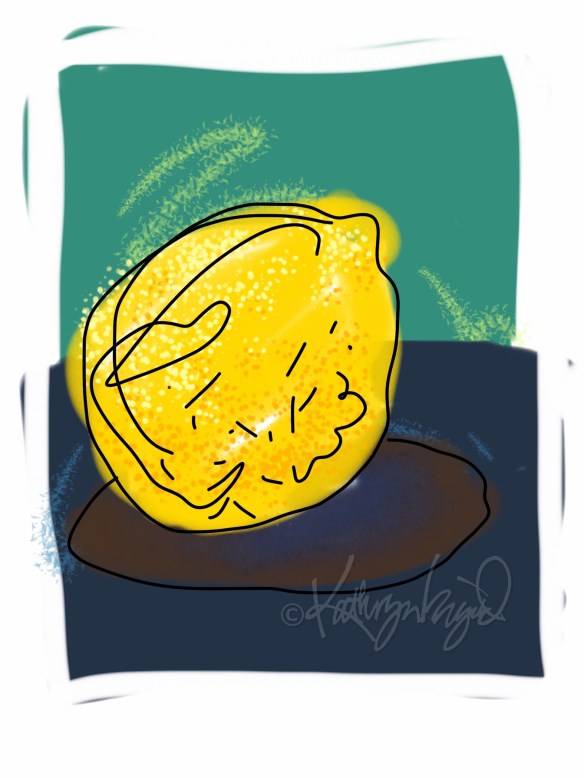 Digital illo: Lemon or Lemonade